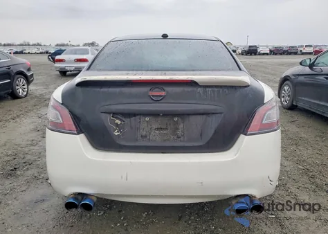 2012 Nissan Maxima S из США, поврежденный, VIN 1N4AA5AP4CC843749